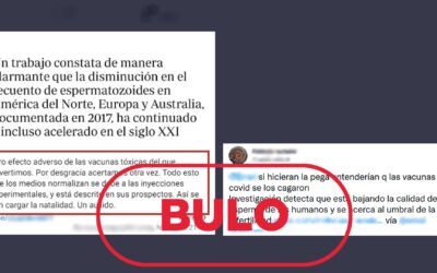 La vacuna anticovid no reduce la calidad del esperma, es falso