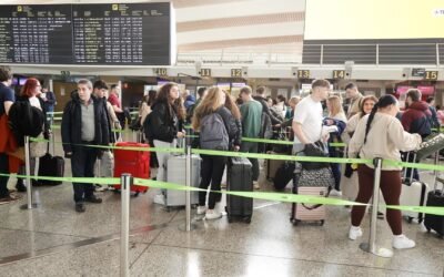 Aena cerró 2022 con 243,6 millones de pasajeros, casi un 12% menos que antes de la pandemia